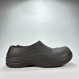 TredSafe Pepper Deluxe Black Casual Slip On Slip Resistant Clogs Women's Size 8